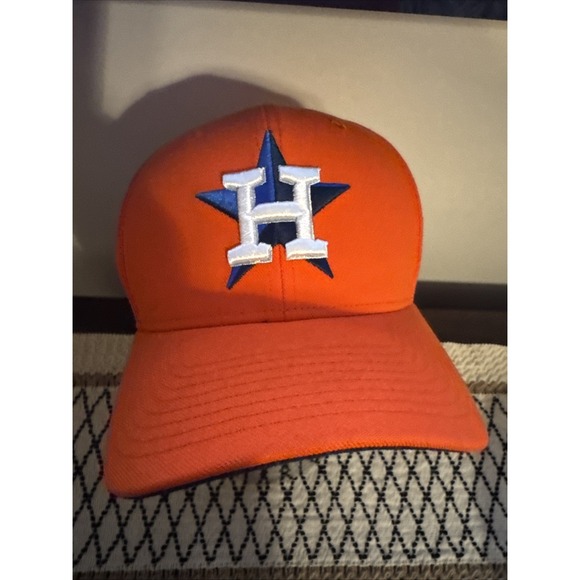 Nike Other - Houston‎ Astros Hat Cap Strap Back Orange Baseball MLB Nike Classic 99